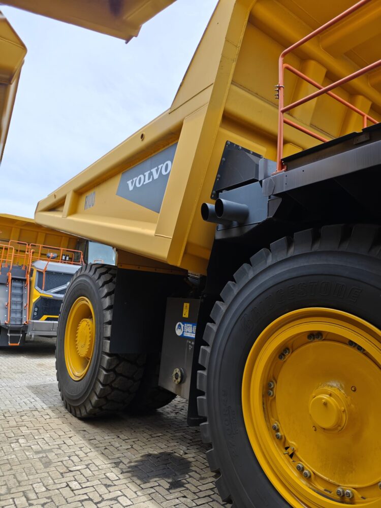 Volvo R100e Model SOLD Zero Hours Volvo R100E Mine Trucks now SOLD - Abbey Brook Trade Hub